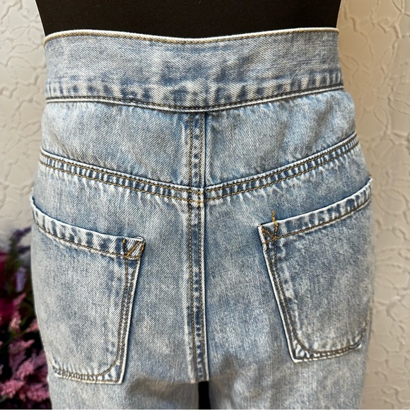 Kensie- Light Blue Drawstring Cargo Jeans (6/28) - Picture 10 of 14